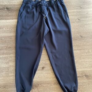 Lululemon Athletica Navy Blue Sweatpants with Elastic Waistband